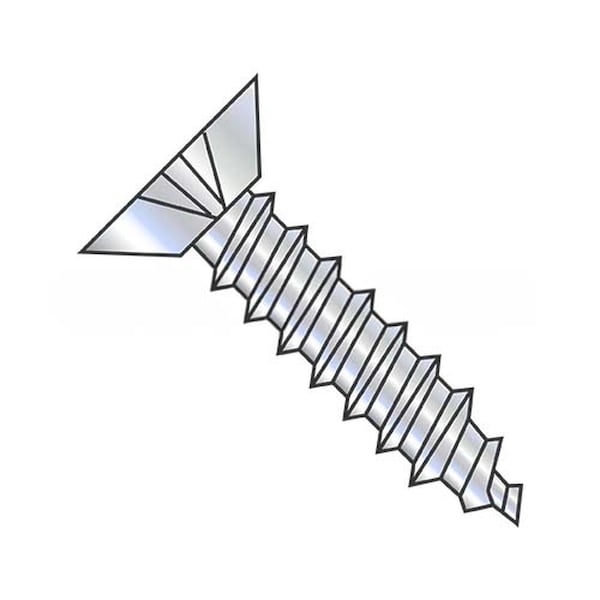 Usa Industrials Self-Drilling Screw, #14-10 x 5/8", Zinc Plated Steel Flat Head Phillips Drive BULK-SCRW-15242 - main